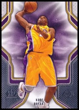 2009-10 SP Signature Edition 54 Kobe Bryant